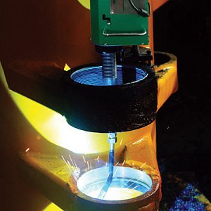 Mobile surface welding machines